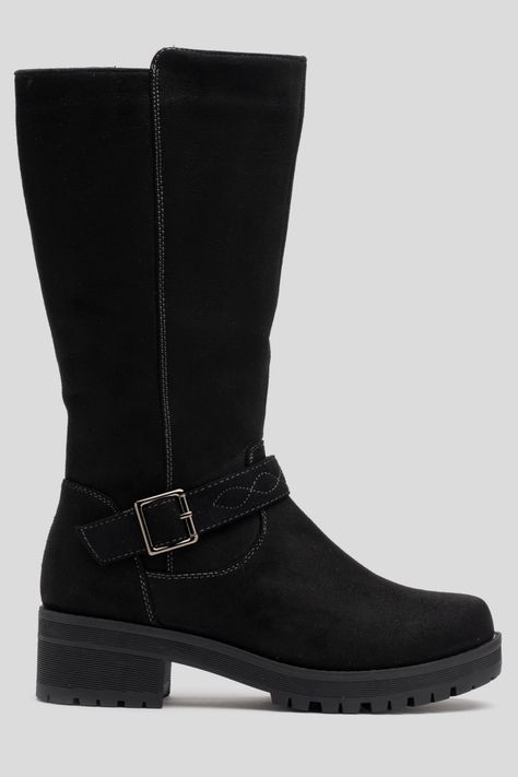 Bota Mujer Negro Vivian Thunder Blue-0