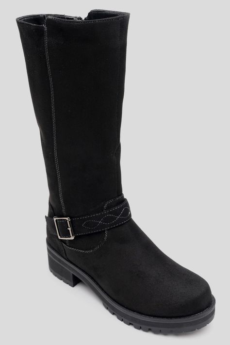 Bota Mujer Negro Vivian Thunder Blue-2
