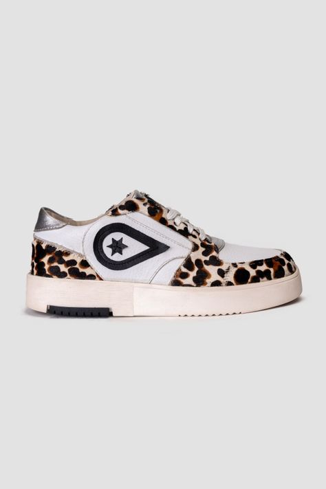 Zapatilla Cuero Stella Blanco Print Landazuri-0