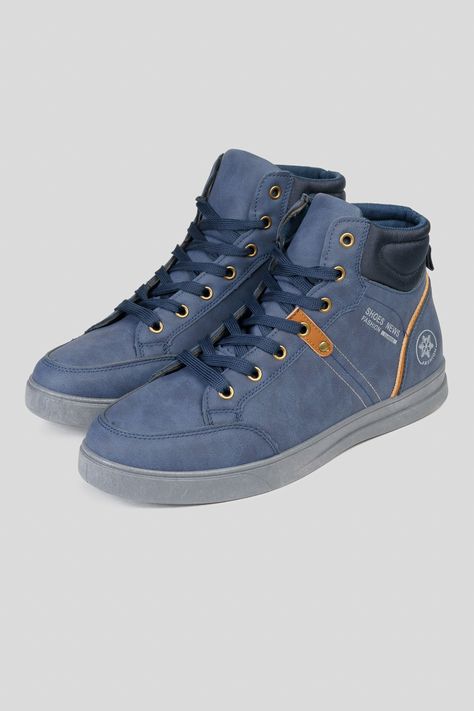 Botín Hombre Azul Calvin Thunder Blue-2