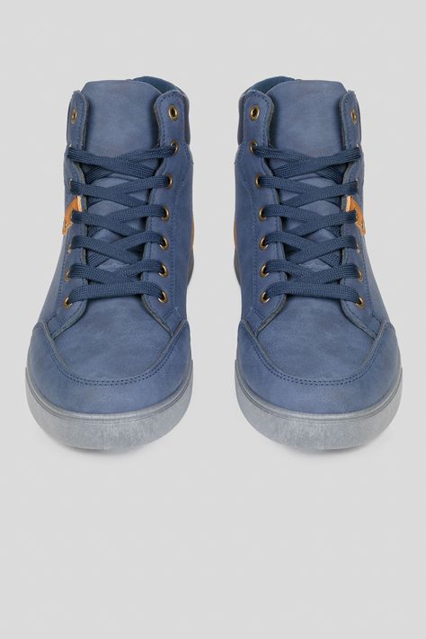 Botín Hombre Azul Calvin Thunder Blue-3