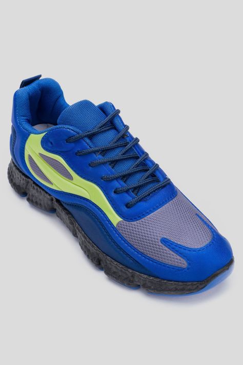 Zapatilla Deportiva Mujer Azul Loa Chinitown-2