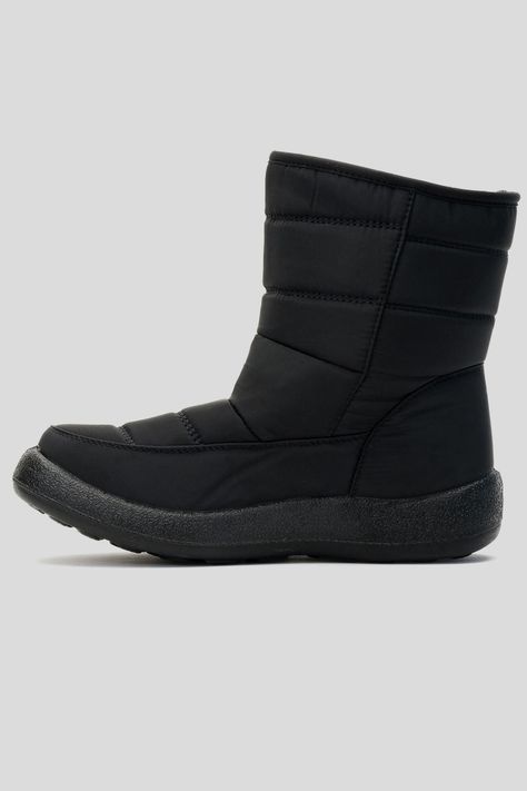 Bota Mujer Negro Beth Chancleta-1