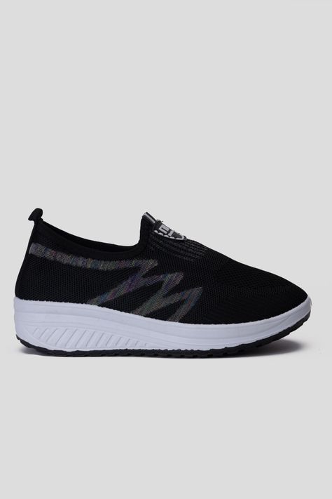 Zapatilla Mujer Negro Polette Apóstol-0