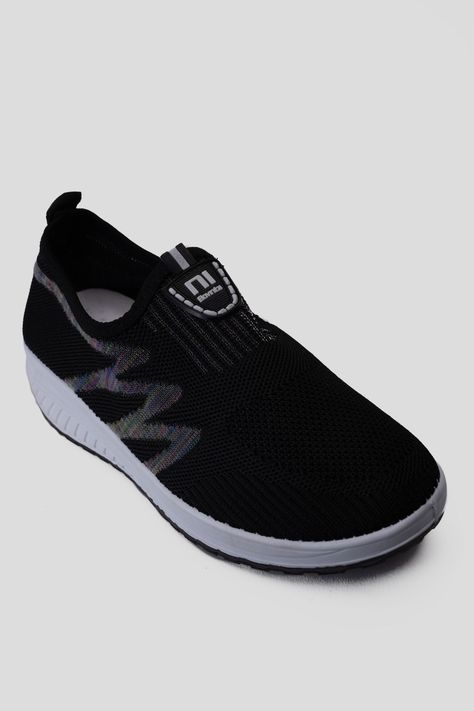 Zapatilla Mujer Negro Polette Apóstol-2