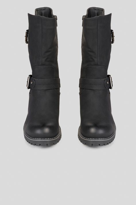 Bota Mujer Negro Arlina Thunder Blue-3