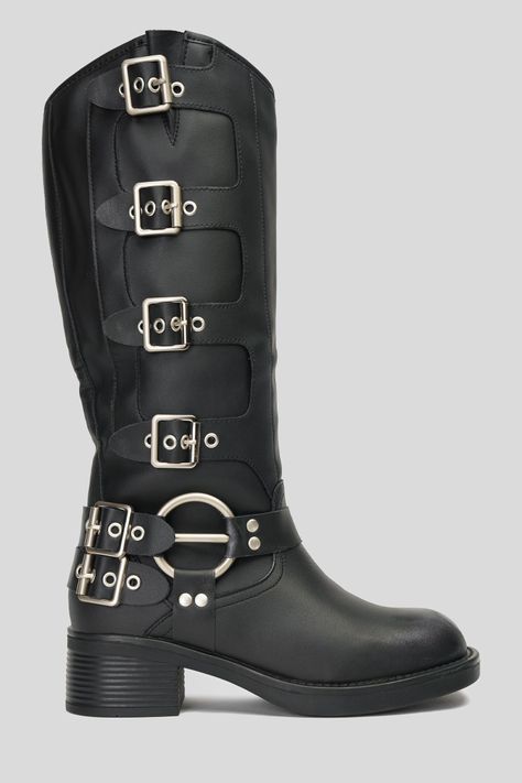 Bota Mujer Negro Sayoko Chinitown-0