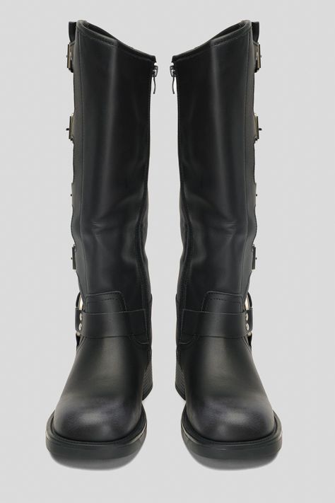 Bota Mujer Negro Sayoko Chinitown-3