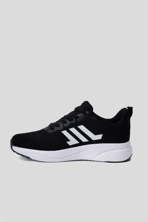 Zapatilla Mujer Negro Blanco Isbel Apóstol-1