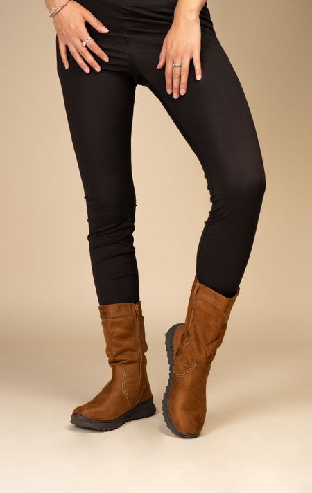 Bota Casual Mujer Camel Melinda Chinitown-1
