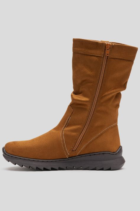 Bota Casual Mujer Camel Melinda Chinitown-8