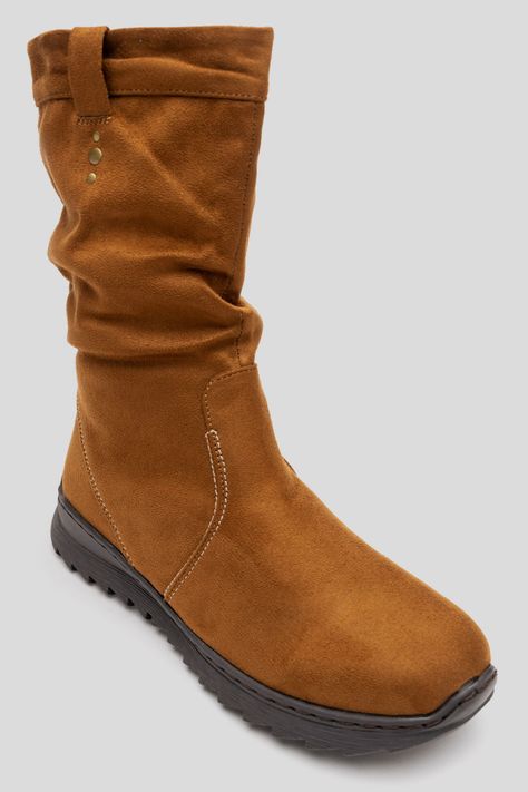 Bota Casual Mujer Camel Melinda Chinitown-9