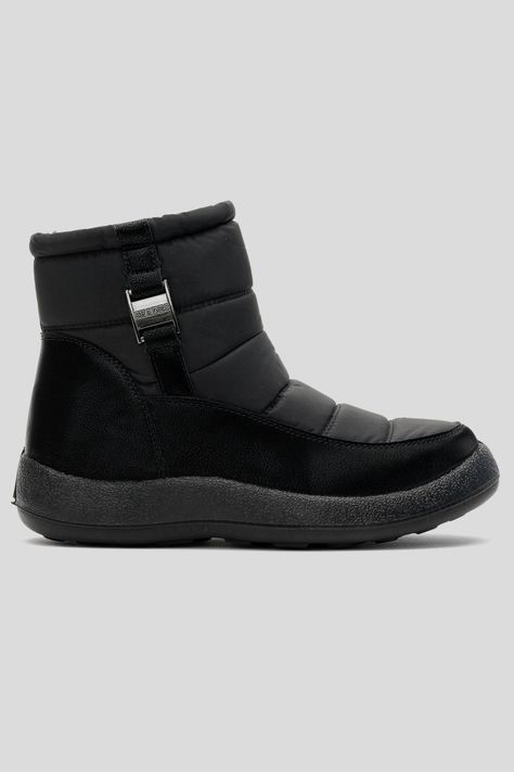 Bota Mujer Negro Erin Chancleta-0