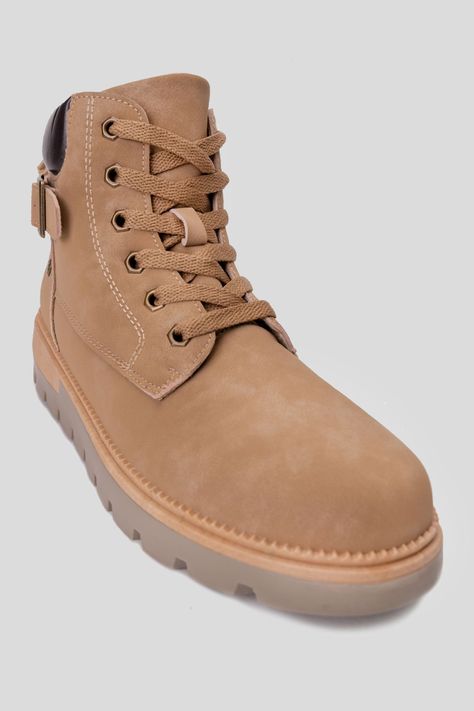 Botín Mujer Camel Dana Thunder Blue-2