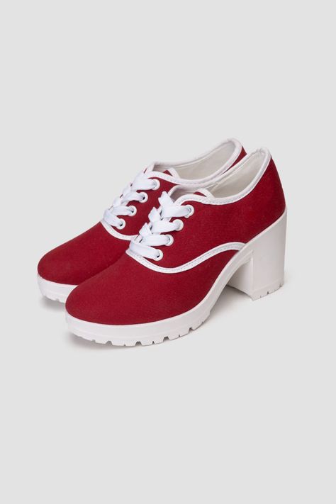 Zapatilla Mujer Rojo Layla Carbin-2