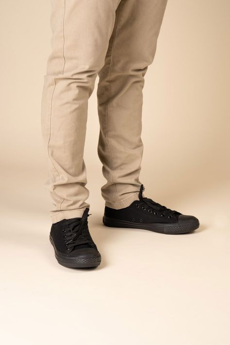 Zapatilla Urbana Hombre Negro Robin Chinitown-1