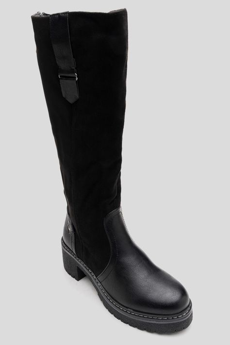 Bota Mujer Negro Gabi Thunder Blue-2