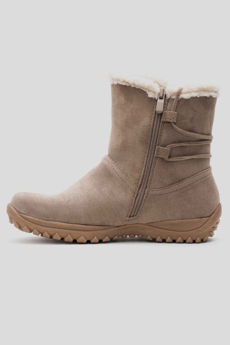 Bota Mujer Caqui Harbin Chancleta-1