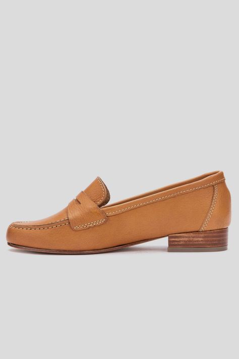 Mocasín Cuero Ficus Beige Acha-1