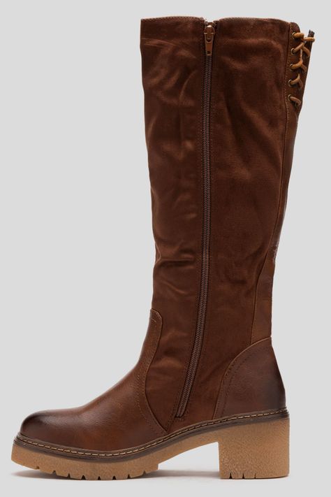 Bota Mujer Café Gabi Thunder Blue-1