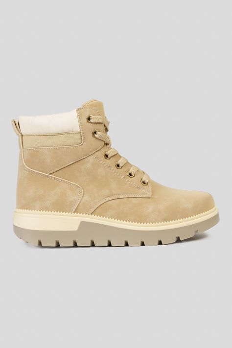 Botín Casual Mujer Beige Trey Chinitown-0