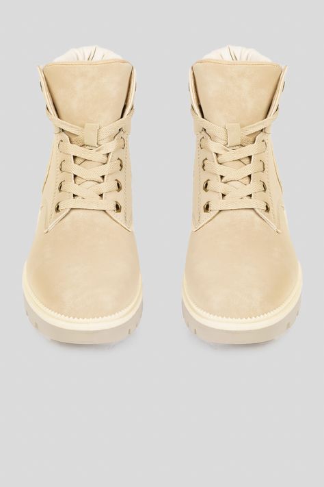 Botín Casual Mujer Beige Trey Chinitown-3