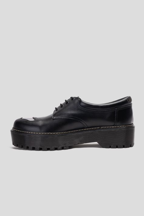 Zapato Cuero Caspia Negra Espejo Landazuri-1