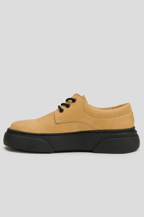 Zapato Cuero Gerda Camel Landazuri-1