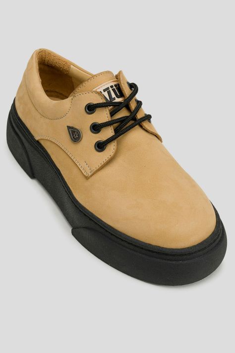 Zapato Cuero Gerda Camel Landazuri-2