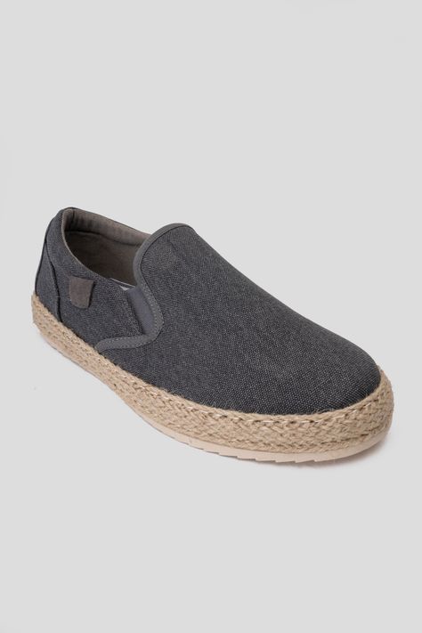 Alpargata Hombre Gris Alan Thunder Blue-2
