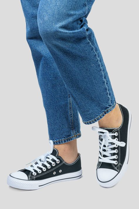 Zapatilla Mujer Negro Edith Heriel-1
