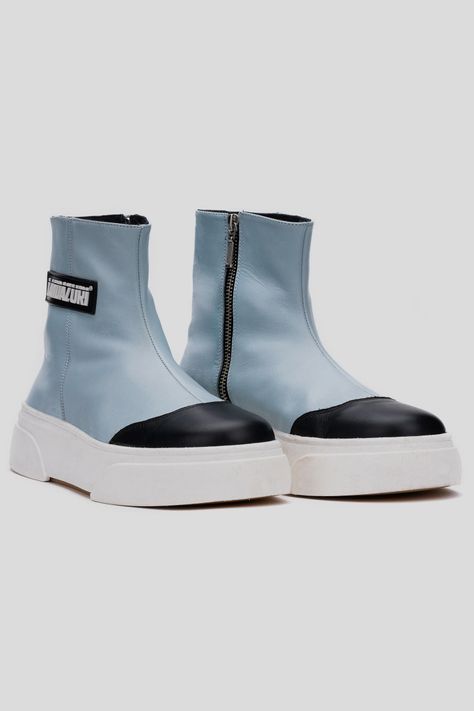 Zapatilla Cuero Frigg Celeste Landazuri-3