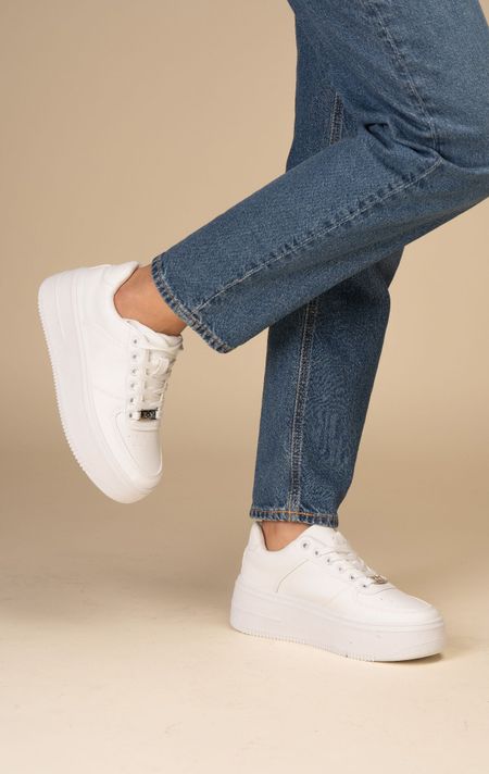 Zapatilla Urbano Mujer Blanco Genevieve Chinitown-4