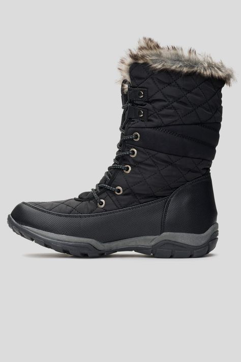 Bota Mujer Negro Ashima Chancleta-1