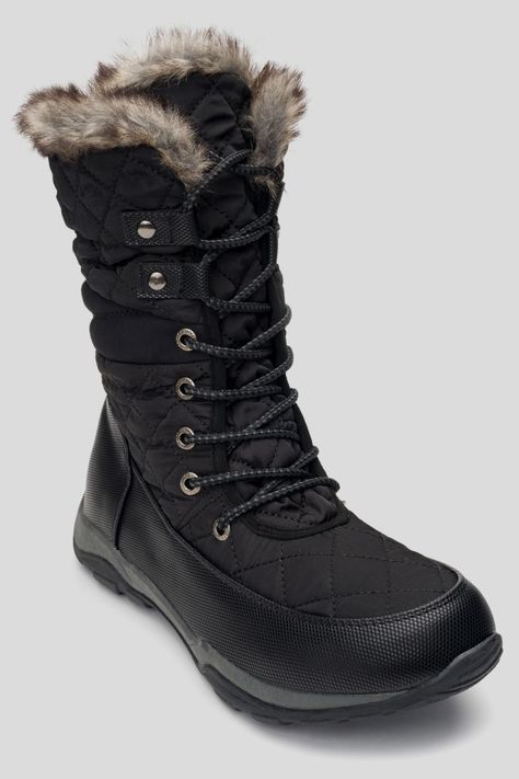Bota Mujer Negro Ashima Chancleta-2