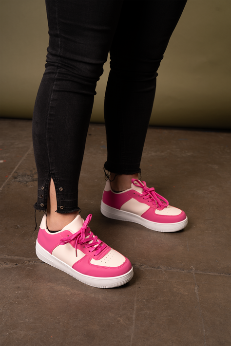 Zapatilla Mujer Rosado Oseye Boteli-1