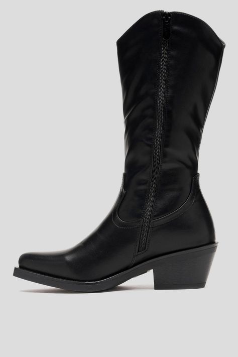Bota Mujer Negro Llanera Carbin-1