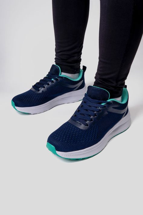 Zapatilla Mujer Azul Genoveva Apóstol-1