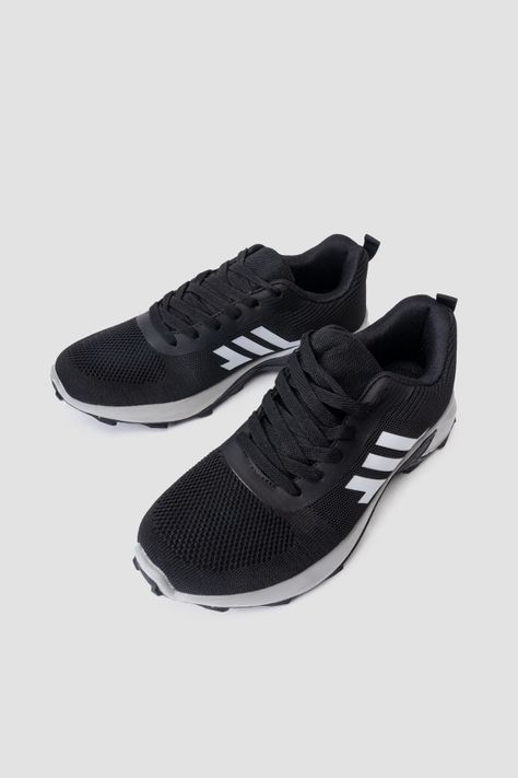 Zapatilla Hombre Negro Gris Nathan Apóstol-4
