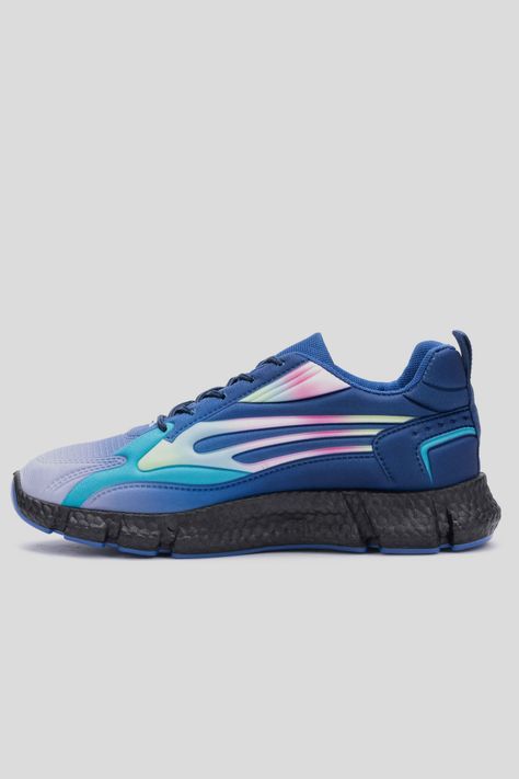 Zapatilla Deportiva Mujer Azul Luz Chinitown-2