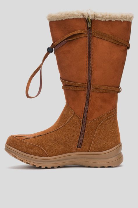 Bota Mujer Camel Ribun Carbin-1