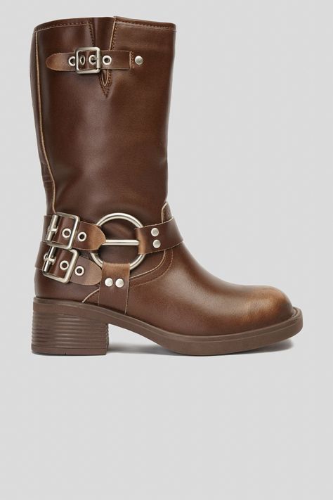 Bota Mujer Café Feriha Chinitown-0