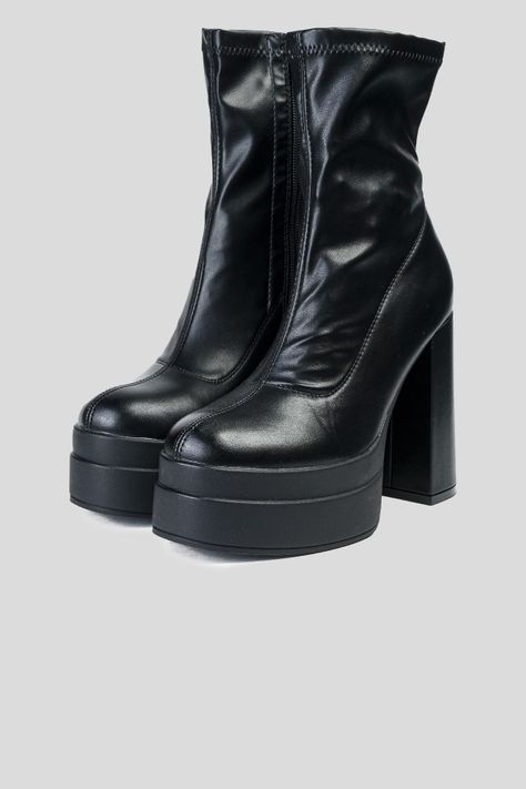 Bota Mujer Catalayna Negro Heriel-2