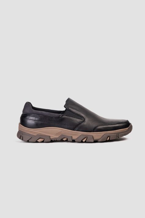 Zapato Hombre Negro Neizan Thunder Blue-1