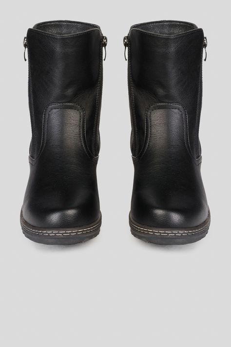 Botín Mujer Negro Carmina Thunder Blue-3