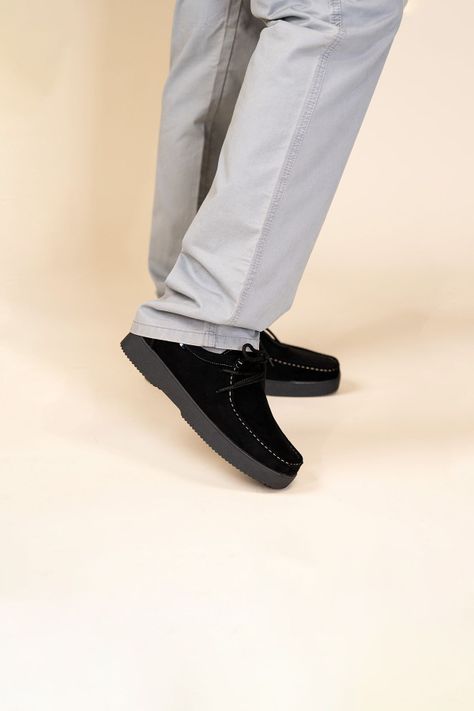 Zapato Hombre Negro Harald Boteli-1