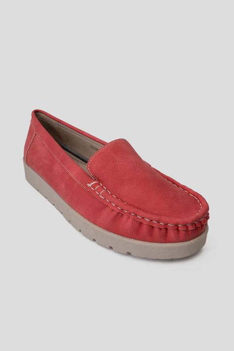 Mocasín Mujer Rojo Eladia Thunder Blue-2