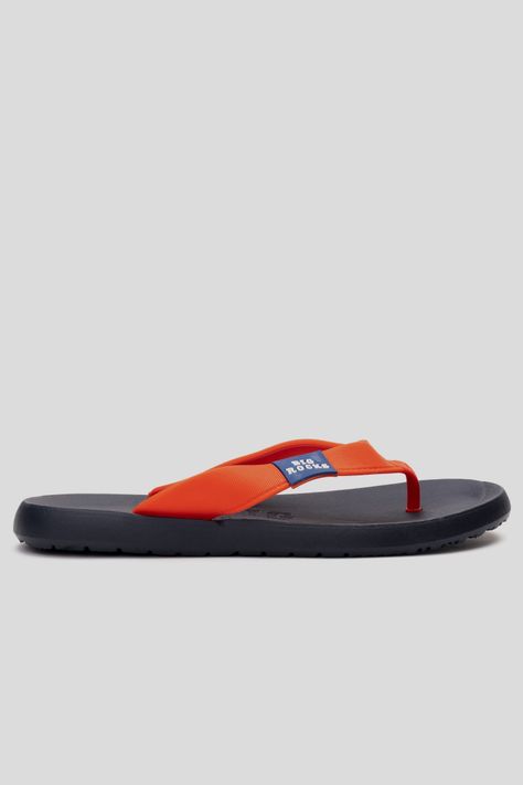 Sandalia Hombre Rojo Rocks Chancleta-0