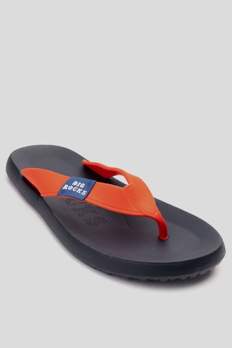 Sandalia Hombre Rojo Rocks Chancleta-2