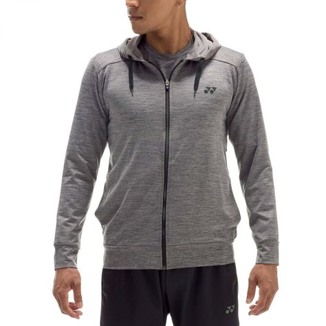 POLERON YONEX HOODIE 51040 GRIS 2022-1